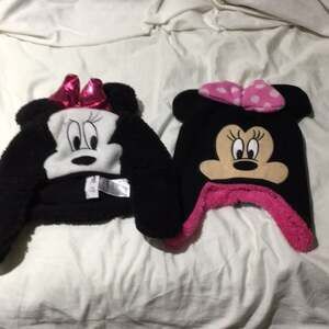 Disney Minnie Mouse hats small toddler euc